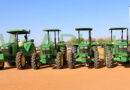 Assistant Minister of Agriculture, Hon. Molebatsi Hands over 10 Tractors to Farmers in Kgatleng